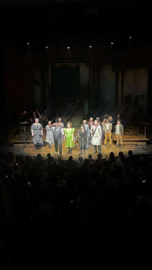 Lyric Theatre, West End, section: Dress Circle, row: B, seat: 12