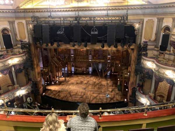 Victoria Palace Theatre, section: grand circle, row: D, seat: 15