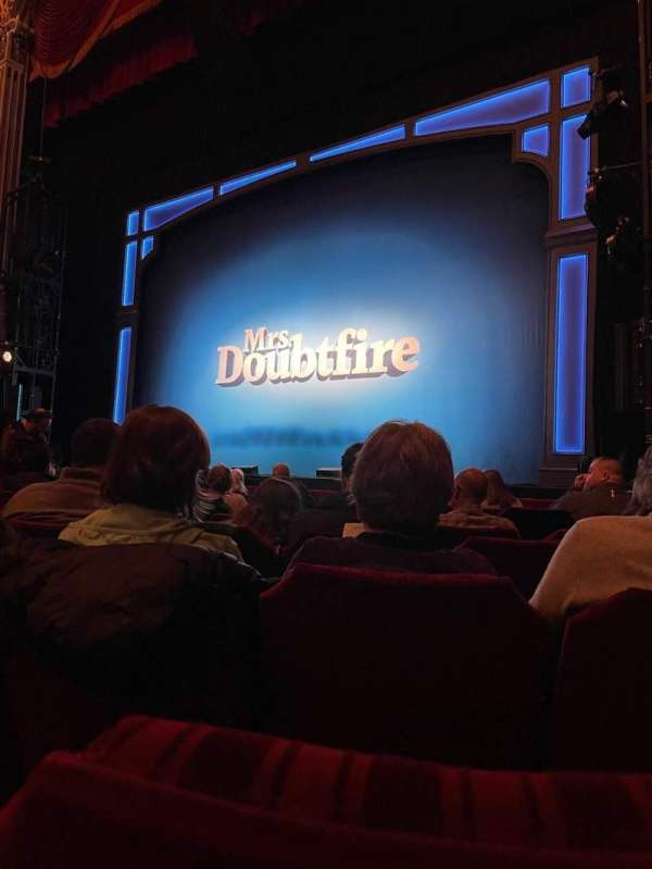 James M. Nederlander Theatre, section: Orchestra R, row: H, seat: 12