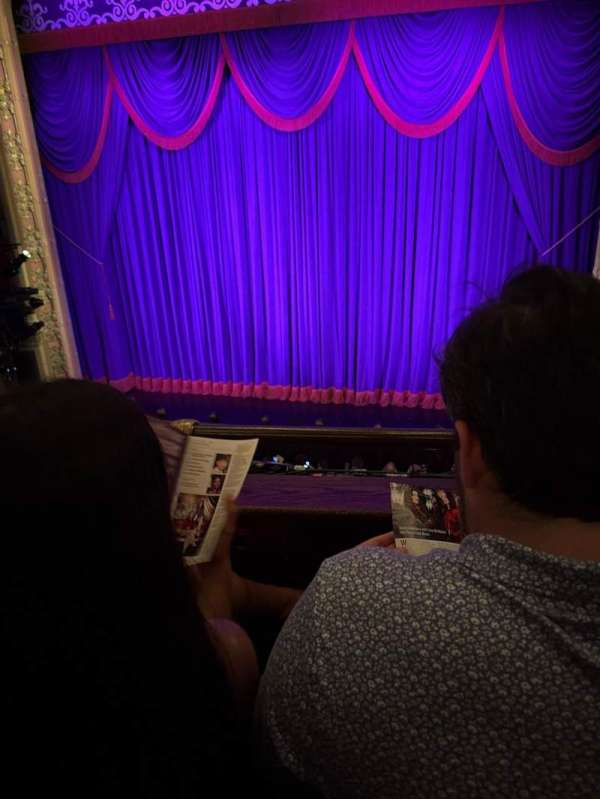 Lyceum Theatre, Broadway, section: Mezzanine C, row: B, seat: 101