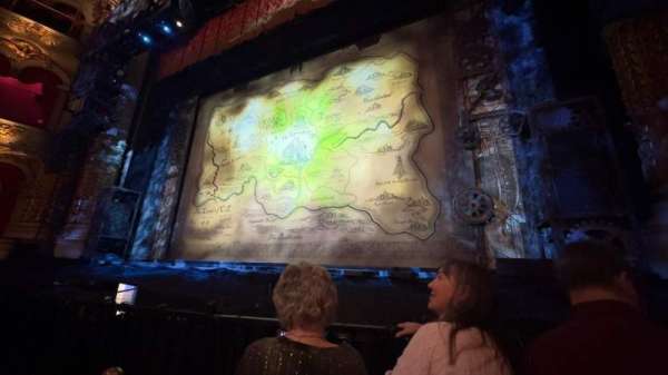 Academy of Music, section: Parquet Right, row: AA, seat: 2