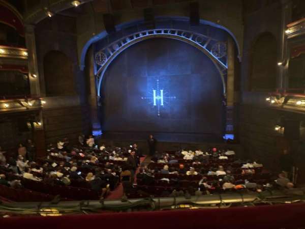 Lyric Theatre, section: Dress Circle C, row: A, seat: 119