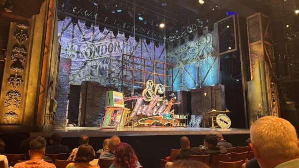 Stephen Sondheim Theatre, section: Orchestra L, row: G, seat: 5