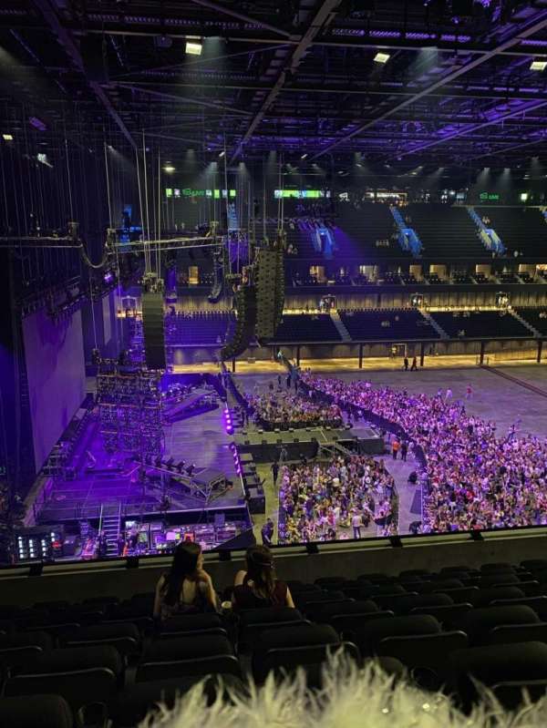 Co-op Live, section: 302, row: 8, seat: 17