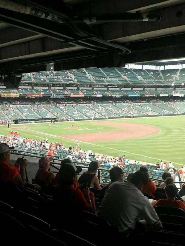 Oriole Park at Camden Yards, section: 9, row: 13, seat: 10-11