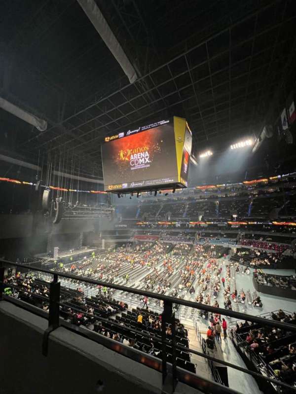 Arena Ciudad De México, section: 414, row: A, seat: 1