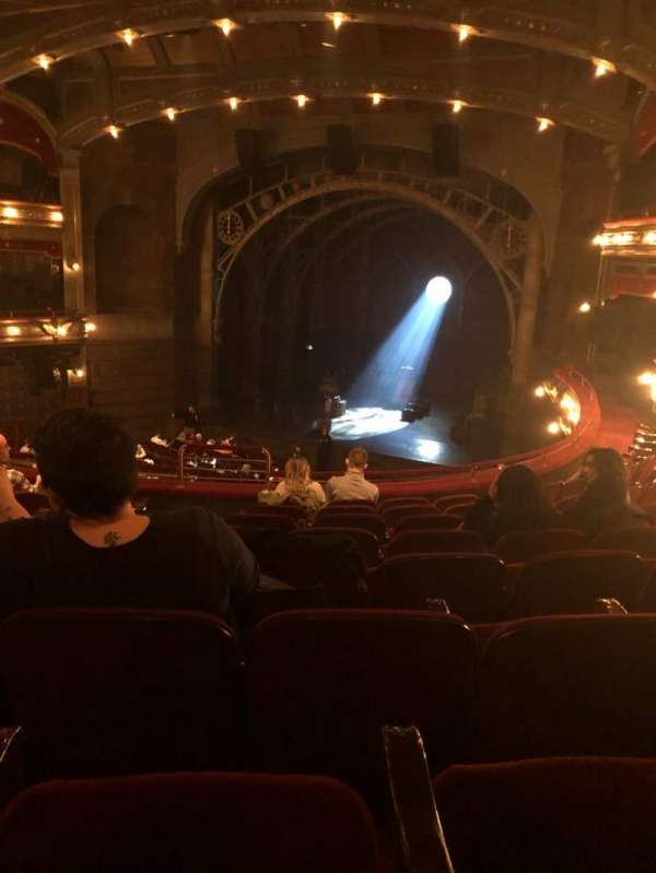 Lyric Theatre, section: Dress Circle R, row: H, seat: 8