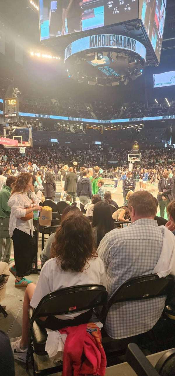Barclays Center, section: 13, row: 2, seat: 10