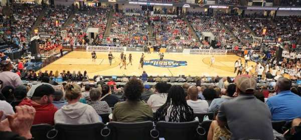 Legacy Arena, section: 130, row: S, seat: 8