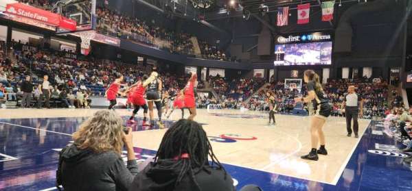 CareFirst Arena, section: FL101, row: A, seat: 2