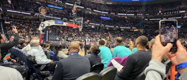Capital One Arena, section: 120VIP, row: AA, seat: 4