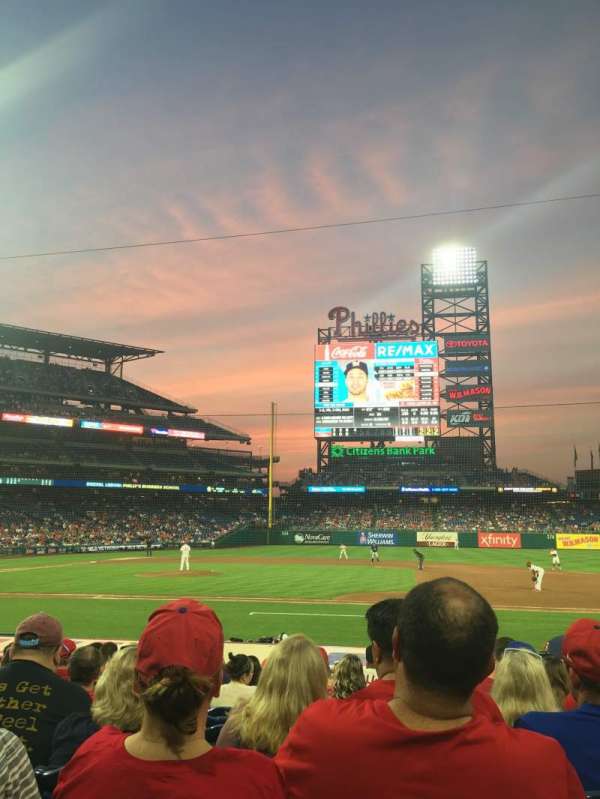 Citizens Bank Park, section: 116, row: 11, seat: 5