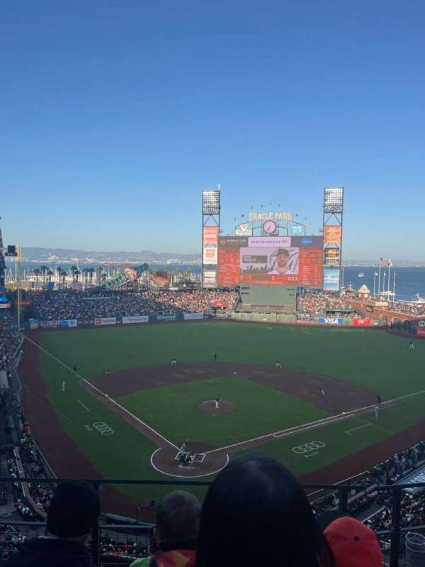 Oracle Park, section: VB314, row: C, seat: 8