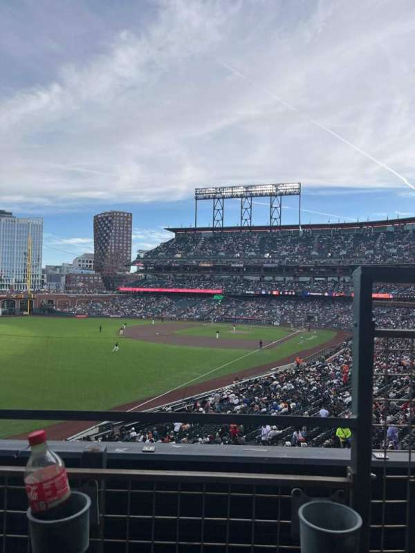 Oracle Park, section: 233, row: A, seat: 1