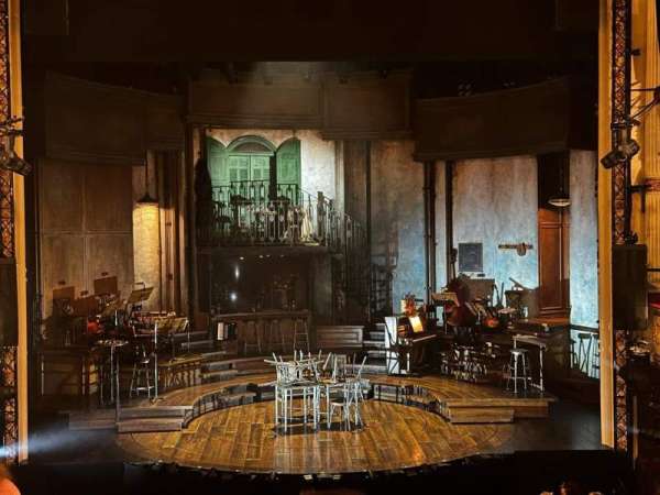 Lyric Theatre, West End, section: Dress Circle, row: D, seat: 13