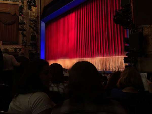 Longacre Theatre, section: Orchestra R, row: J, seat: 13