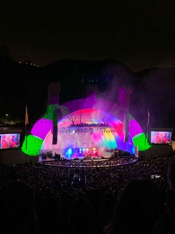 Hollywood Bowl, section: P1, row: 11, seat: 22
