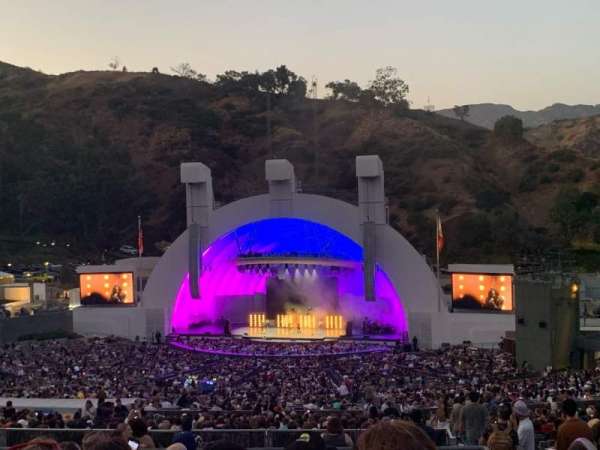 Hollywood Bowl, section: M3, row: 9, seat: 28