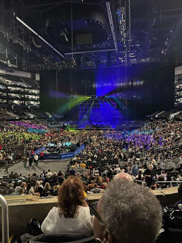 Crypto.com Arena, section: 206, row: 3, seat: 8
