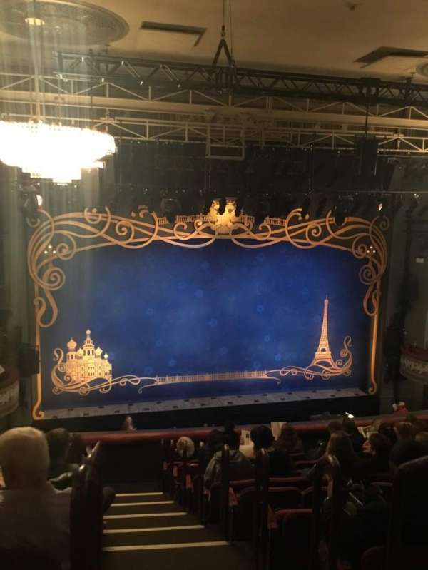 Broadhurst Theatre, section: Mezzanine L, row: K, seat: 1 and 3