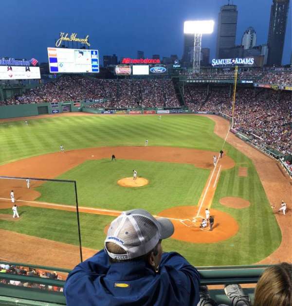 Fenway Park, section: Aura Pavilion Club 5, row: 2, seat: 15