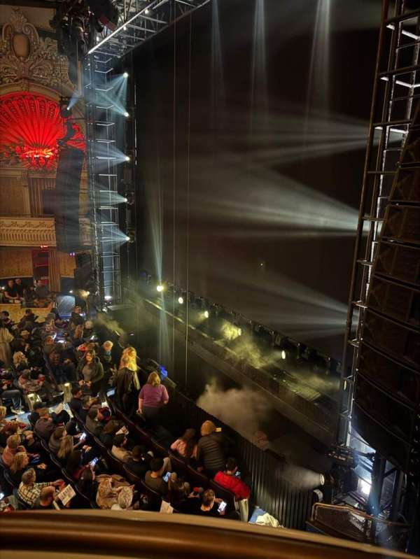 Palace Theatre, Broadway, section: Mezzanine Box R, row: A, seat: 1