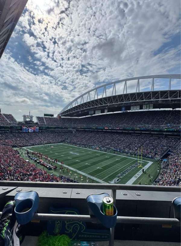 Lumen Field, section: 303, row: A, seat: 5