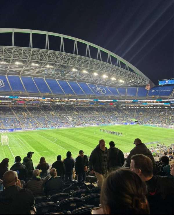 Lumen Field, section: 240, row: Q, seat: 10