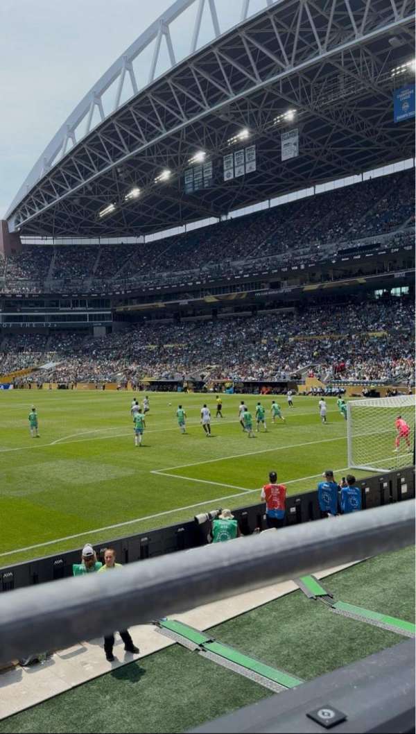 Lumen Field, section: 151, row: A, seat: 2