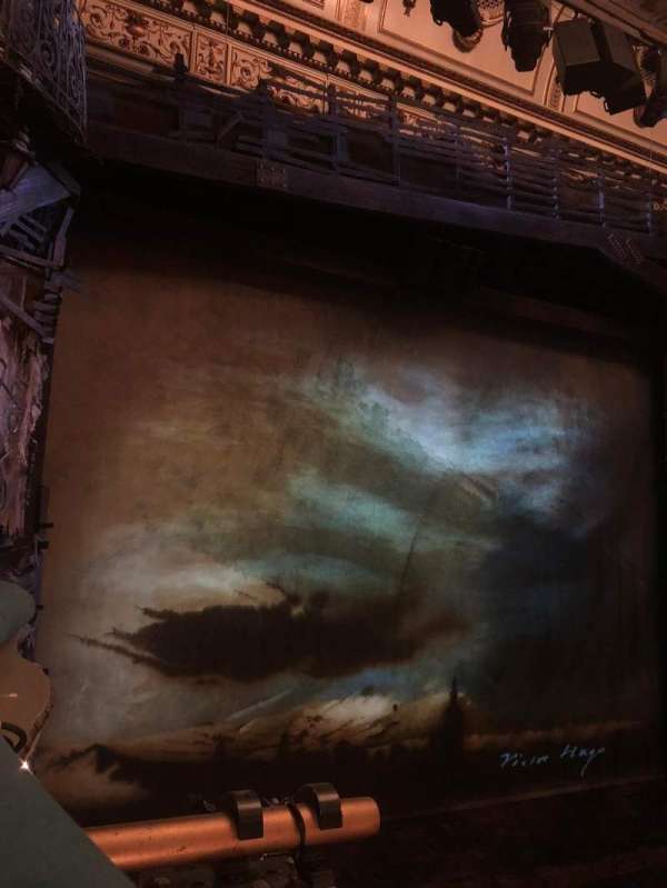 Sondheim Theatre, West End, section: Dress Circle, row: AA, seat: 1