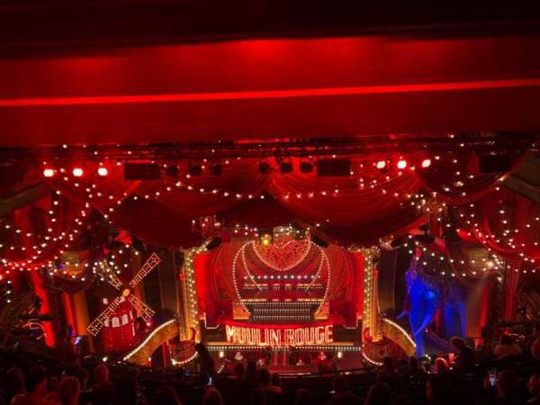 Piccadilly Theatre, section: Grand Circle, row: L, seat: 14