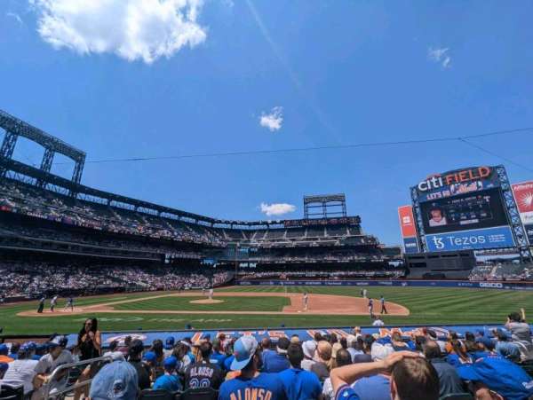 Citi Field, section: 113, row: 12, seat: 3