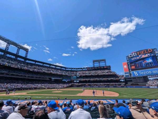 Citi Field, section: 113, row: 10, seat: 13