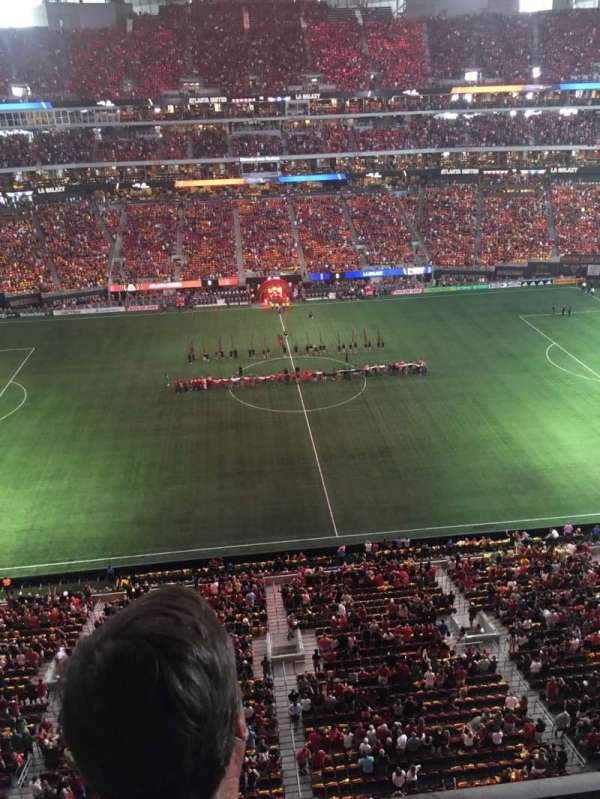Mercedes-Benz Stadium, section: 312, row: 2, seat: 12