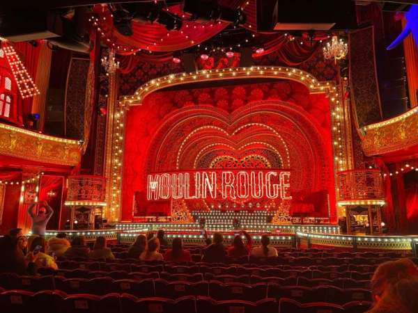 Piccadilly Theatre, section: Stalls, row: M, seat: 12
