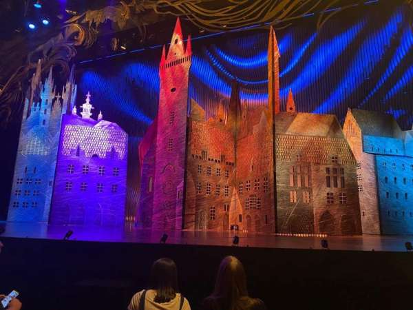 Gillian Lynne Theatre, section: Stalls, row: D, seat: 33