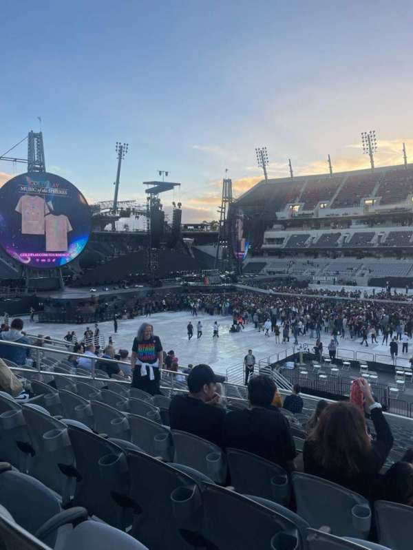 Snapdragon Stadium, section: 106, row: 22, seat: 2