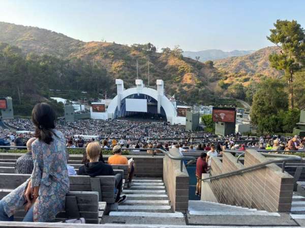 Hollywood Bowl, section: Q1, row: 13, seat: 3