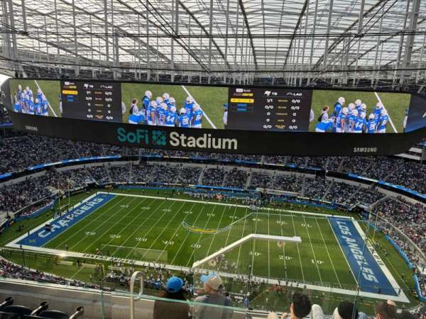 SoFi Stadium, section: 541, row: 5, seat: 1