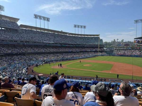 Dodger Stadium, section: 134LG, row: L, seat: 4