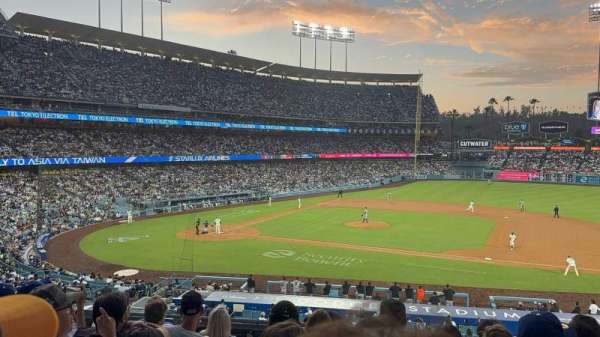 Dodger Stadium, section: 134LG, row: H, seat: 2