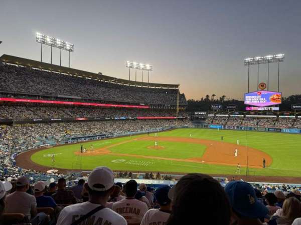Dodger Stadium, section: 136LG, row: K, seat: 3