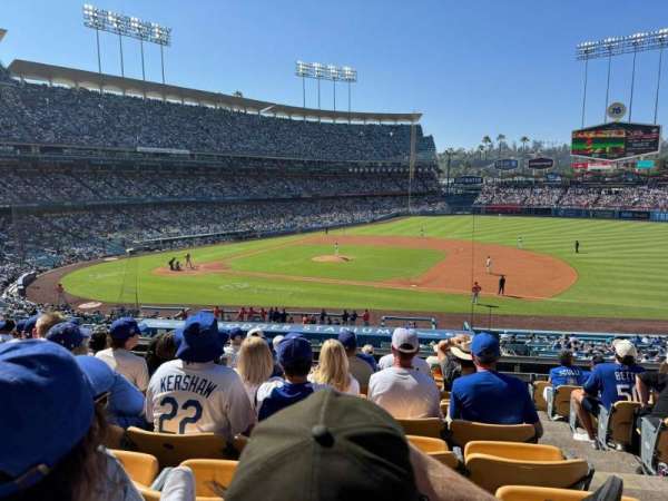 Dodger Stadium, section: 136LG, row: K, seat: 7