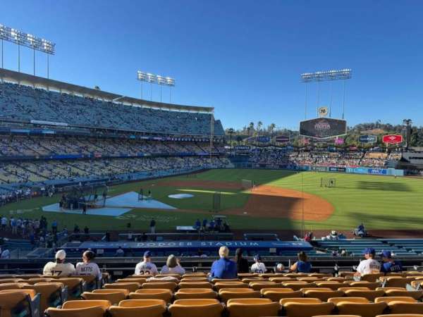 Dodger Stadium, section: 134LG, row: K, seat: 3