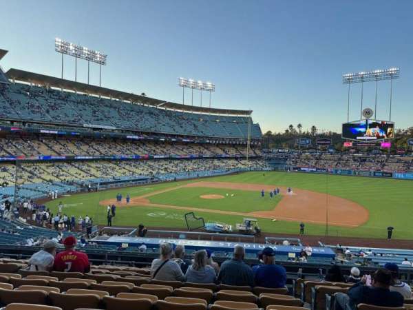 Dodger Stadium, section: 134LG, row: K, seat: 7