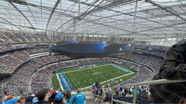SoFi Stadium, section: 508, row: 17, seat: 1