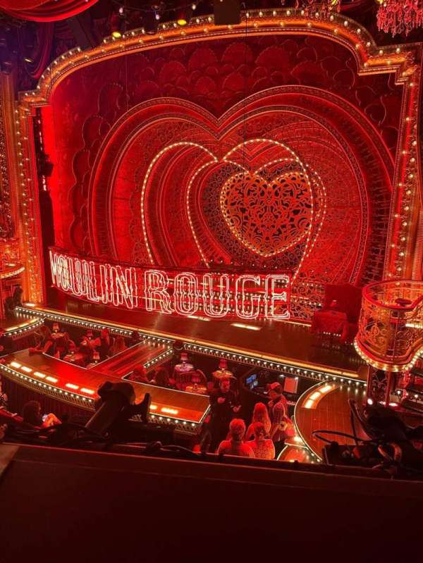 Al Hirschfeld Theatre, section: Mezzanine R, row: A, seat: 8
