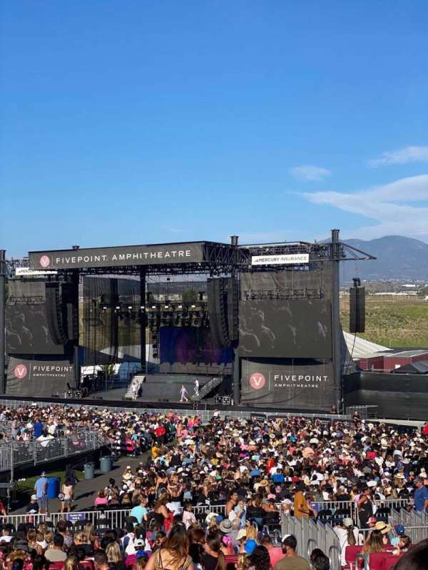 FivePoint Amphitheater, section: Terrace 302, row: 30, seat: 10