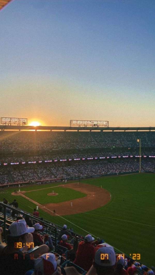 Angel Stadium, section: 534, row: J, seat: 11