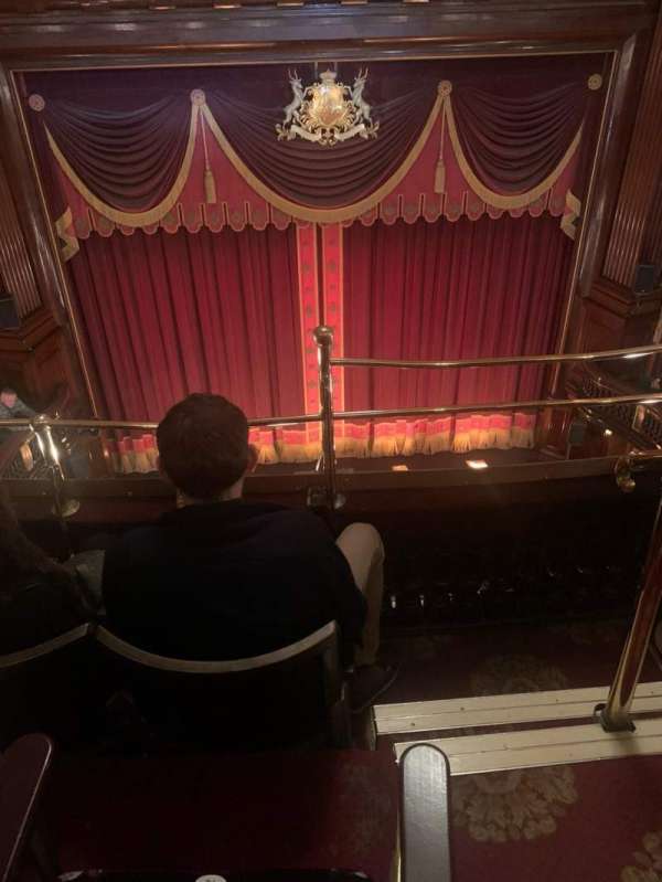 St. Martins Theatre, section: Upper Circle, row: C, seat: 10
